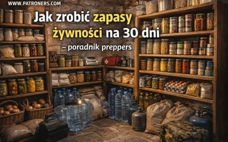 Jak zrobić zapasy żywności na 30 dni – poradnik preppers