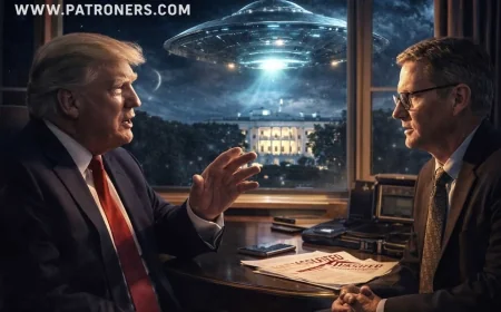 Trump pyta o prawdę o UFO. Kongresmen Tim Burchett ujawnia kulisy rozmowy o UAP