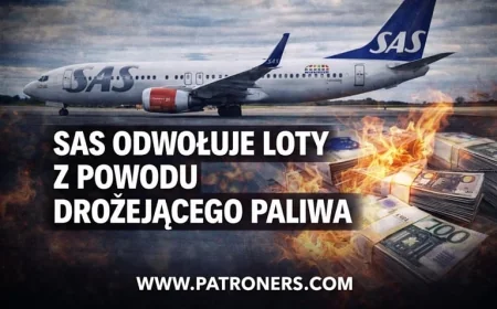 SAS odwołuje ponad 1000 lotów. Europa odczuwa skutki skoku cen paliwa lotniczego