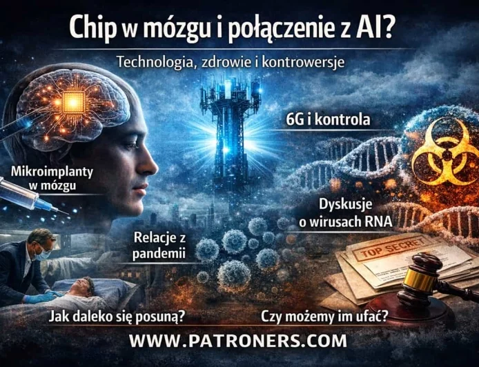 Chip w mózgu i połączenie z AI? Czy mRNA to technologia Pentagonu?