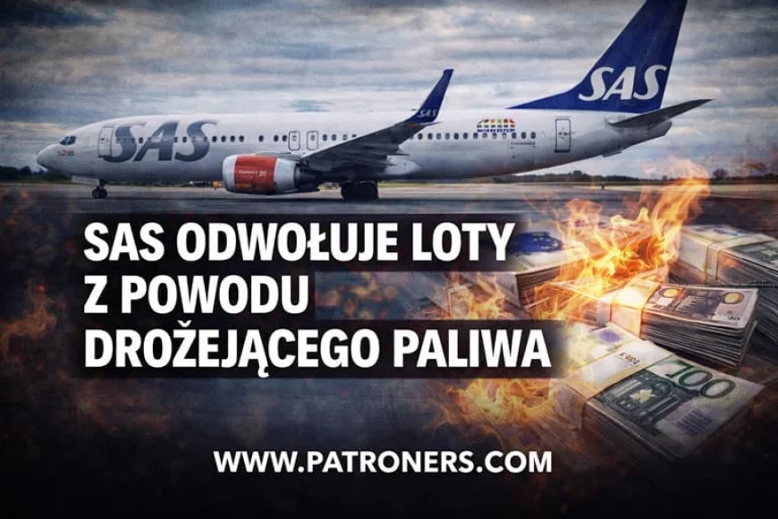 SAS odwołuje ponad 1000 lotów. Europa odczuwa skutki skoku cen paliwa lotniczego