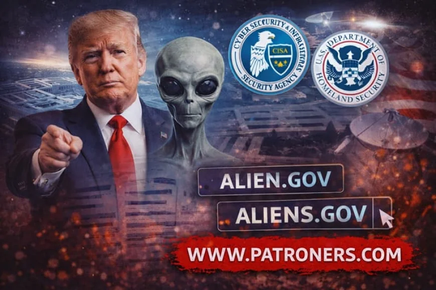 CISA rejestruje alien.gov i aliens.gov. Ruch po decyzji Trumpa rozpala debatę o UFO i UAP