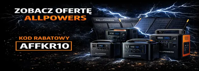 Zobacz ofertę ALLPOWERS &ndash; stacje zasilania i panele solarne