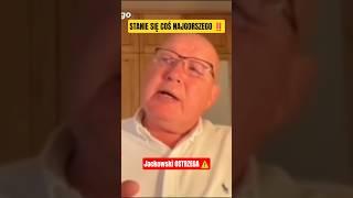 Jackowski: Najgorsze dopiero się stanie ⚠️ #jackowski #przepowiednie #wizja #shorts