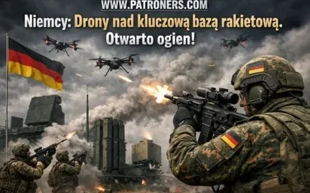 Niemcy: niezidentyfikowane drony nad kluczową bazą rakietową – wojsko bezradne?