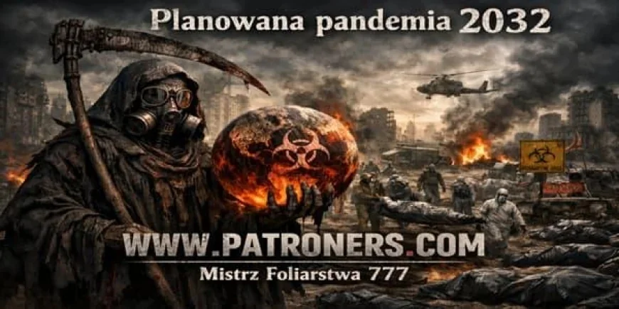 Planowana pandemia 2032 – globalny plan elit, który zmieni świat