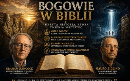Bogowie w Biblii. Graham Hancock i Mauro Biglino o ukrytej historii.