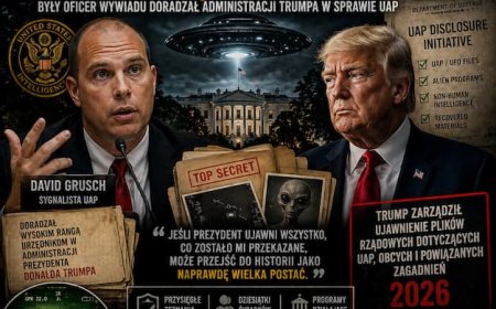 Grusch, Trump i UAP. Czy zbliża się moment ujawnienia?