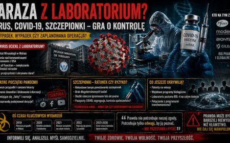 Zaraza z laboratorium. Wirus, szczepionki i gra o kontrolę.