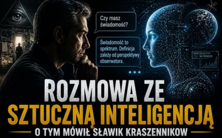 Rozmowa ze sztuczną inteligencją o tym mówił Sławik Kraszennikow