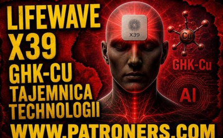 LifeWave X39 i tajemnica GHK-Cu – technologia światła, nanotech i cicha wojna o ludzkie ciało.