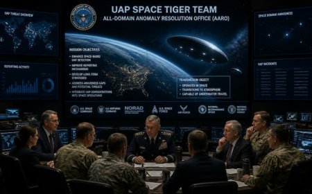 Pentagon tworzy tajny „Space Tiger Team” do śledzenia UAP. Co się dzieje nad nami?