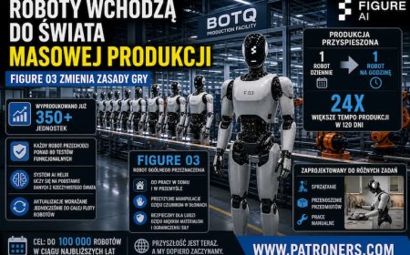 Roboty wchodzą do świata masowej produkcji. Figure 03 zmienia zasady gry? Terminator to film dokumentalny?!