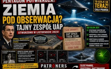 Admirał ostrzega o obserwacji Ziemi. Pentagon powołuje tajny zespół UAP