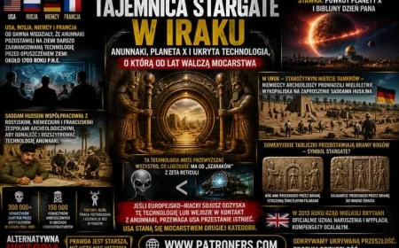 Tajemnica Stargate w Iraku. Teoria o technologii Anunnaki i ukrytej wojnie mocarstw?