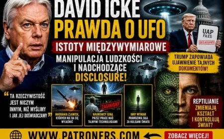 David Icke o istotach międzywymiarowych, ujawnieniu UFO i nadchodzącej fali „Disclosure”.