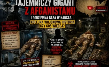 Tajemniczy gigant z Afganistanu i podziemna baza w Kansas. Kolejna wojskowa historia czy coś więcej?