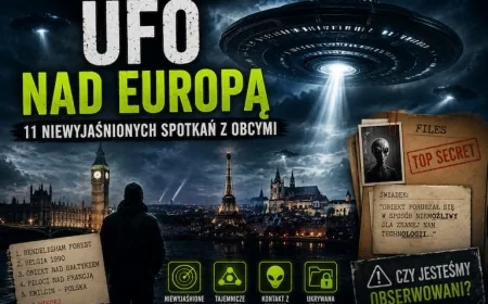 UFO NAD EUROPĄ — 11 NIEWYJAŚNIONYCH SPOTKAŃ Z OBCYMI