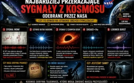 NAJBARDZIEJ PRZERAŻAJĄCE SYGNAŁY Z KOSMOSU ODEBRANE PRZEZ NASA