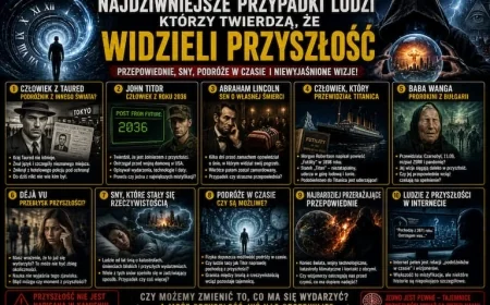NAJDZIWNIEJSZE PRZYPADKI LUDZI, KTÓRZY TWIERDZĄ, ŻE WIDZIELI PRZYSZŁOŚĆ