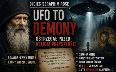 Prawosławny mnich twierdził, że UFO to demony. Wizja ojca Seraphima Rose wraca po latach.