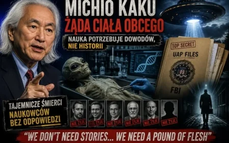 Michio Kaku żąda ciała obcego. Fizyk mówi o tajemniczych śmierciach naukowców i ukrytej technologii.