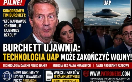 Tim Burchett o technologii UAP. Czy ukrywane odkrycia mogłyby zakończyć wojny i kryzys energetyczny?