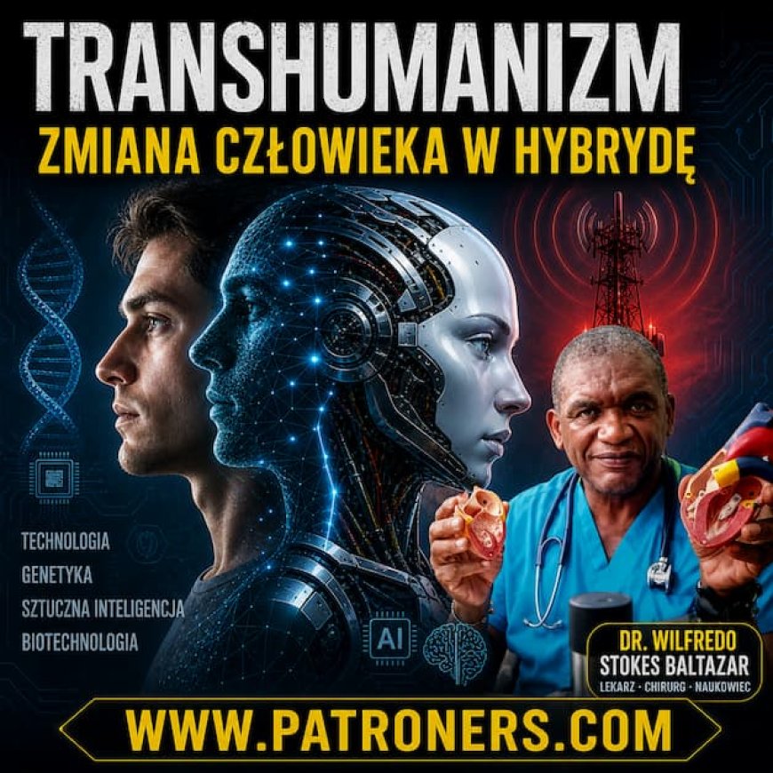Wilfredo Stokes Baltazar Transhumanizm czy ukryta transformacja człowieka w hybrydę technologii?!