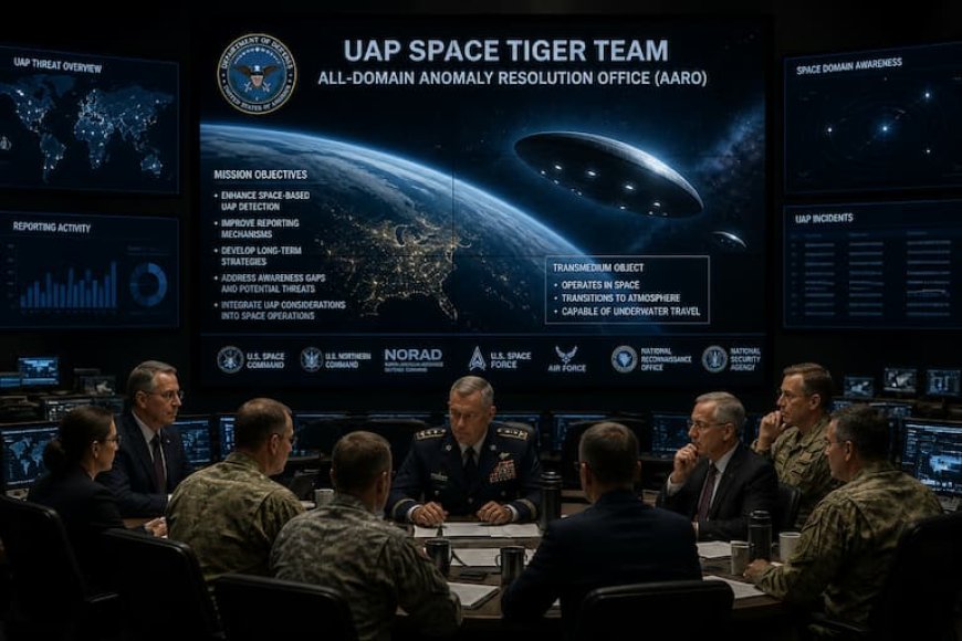 Pentagon tworzy tajny „Space Tiger Team” do śledzenia UAP. Co się dzieje nad nami?