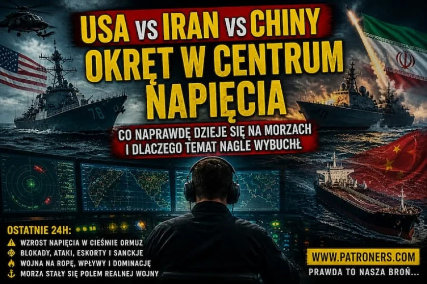 Okręt, ropa i napięcie. Świat wchodzi w nową fazę konfliktu