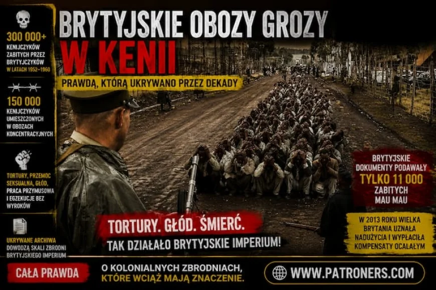 Brytyjskie obozy grozy w Kenii. Ujawnione archiwa odsłoniły brutalną prawdę imperium