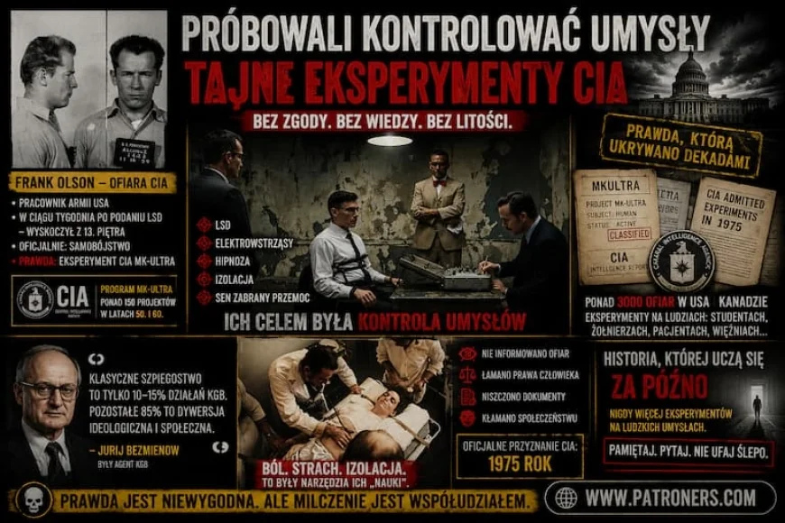 Jurij Bezmienow i teoria demoralizacji Zachodu. Były agent KGB ostrzegał przed wojną bez czołgów