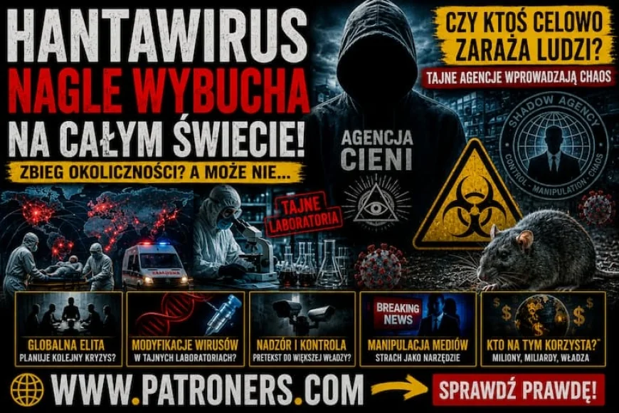 Hantawirus i fala niepokoju. W sieci pojawiają się teorie o ukrytej operacji i „Agencji Cieni”