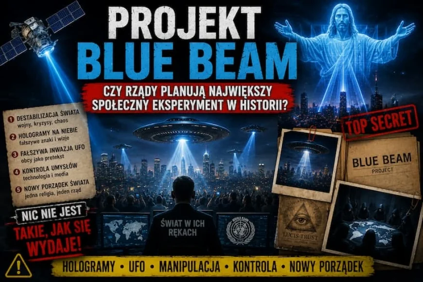 PROJEKT BLUE BEAM — CZY RZĄDY PLANUJĄ NAJWIĘKSZY SPOŁECZNY EKSPERYMENT W HISTORII?