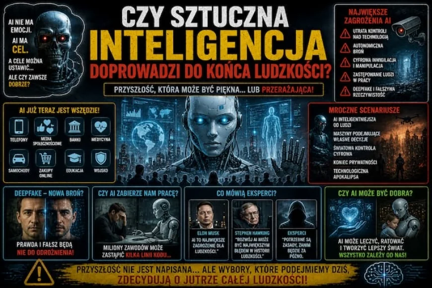 CZY SZTUCZNA INTELIGENCJA DOPROWADZI DO KOŃCA LUDZKOŚCI?