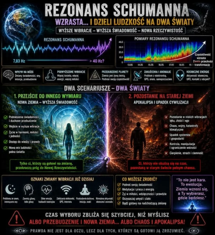 REZONANS SCHUMANNA — CZY LUDZKOŚĆ STOI PRZED PRZEJŚCIEM DO INNEGO WYMIARU?