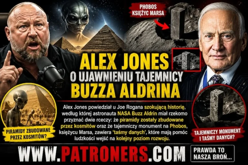 Alex Jones, Buzz Aldrin i tajemnica monolitu na Phobos. Co naprawdę padło w wywiadzie?